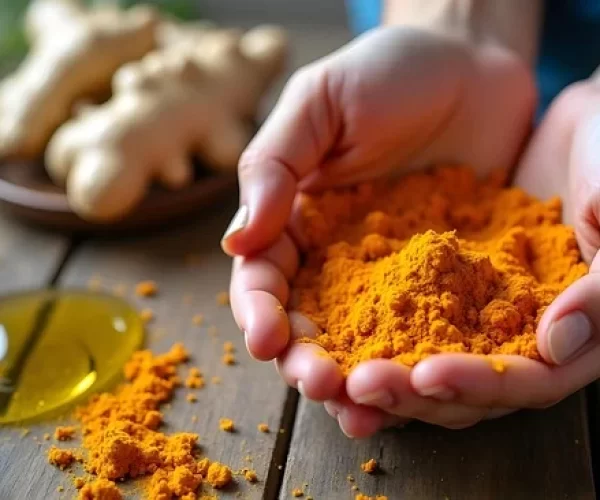 Benefícios da cúrcuma ou açafrão da terra